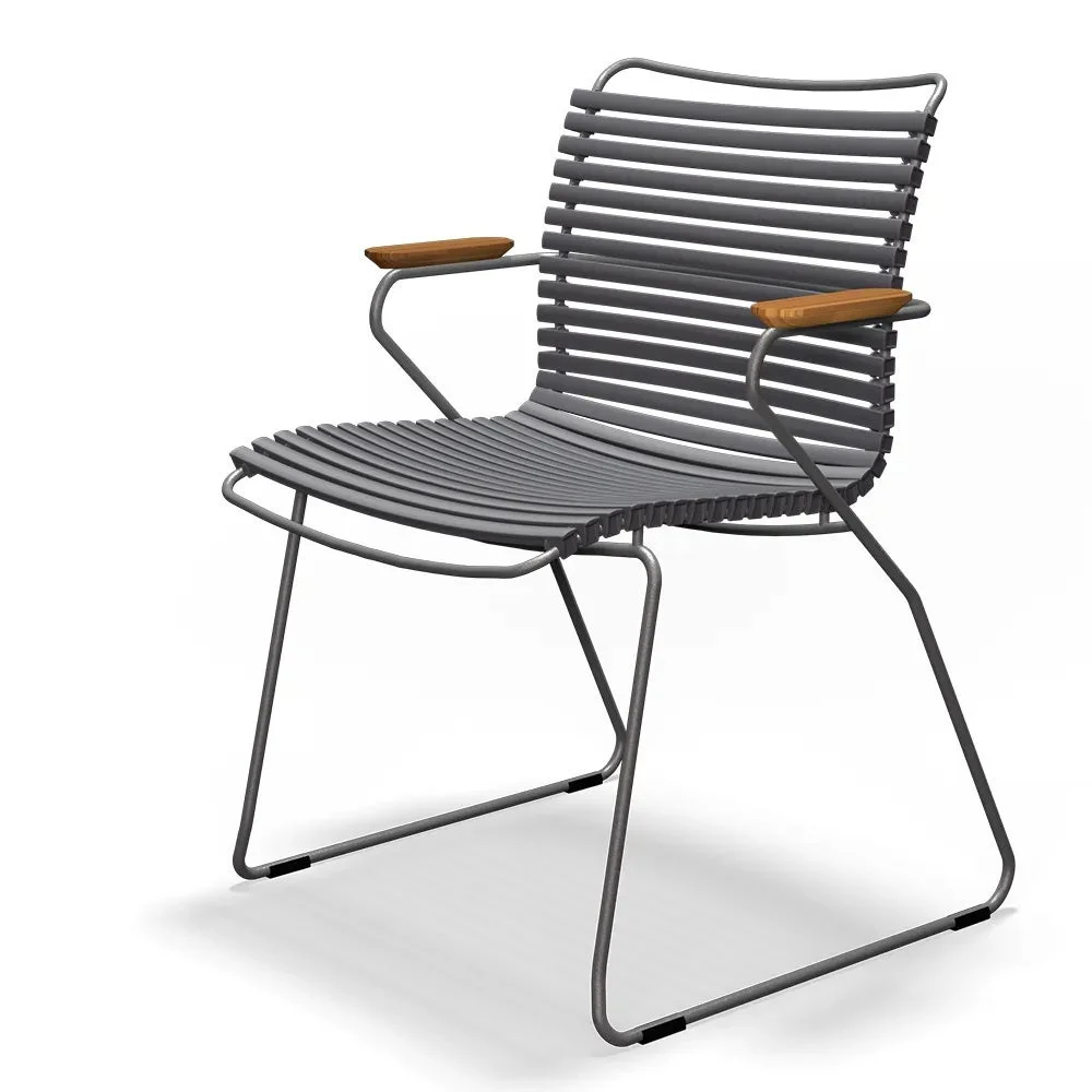 Click Sessel Dark Grey/Grey/Bamboo