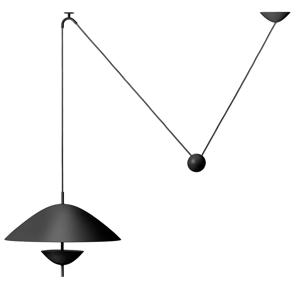 Lod Pendelleuchte Blackened Iron