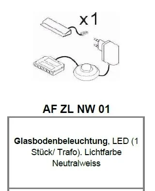 LED-Glasbodenbeleuchtung AF ZL NW 01