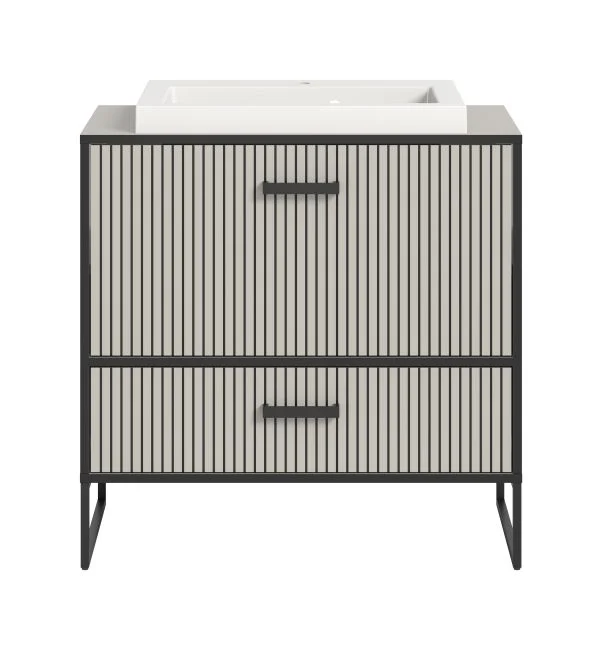 Waschbeckenunterschrank mit Waschbecken BAGNO