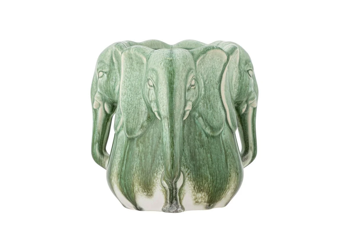 Vase „Sylva“ – Skulpturales Steingut