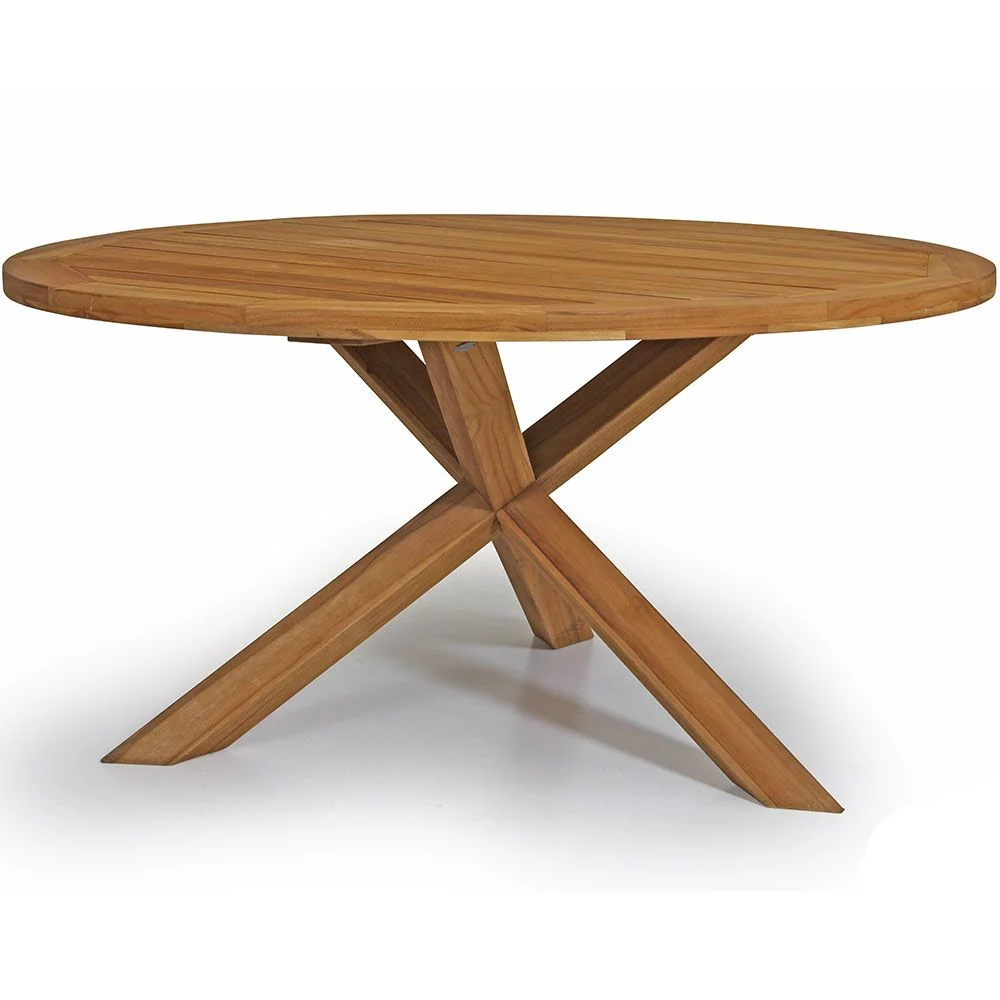 Eios Esstisch 150 cm Teakholz