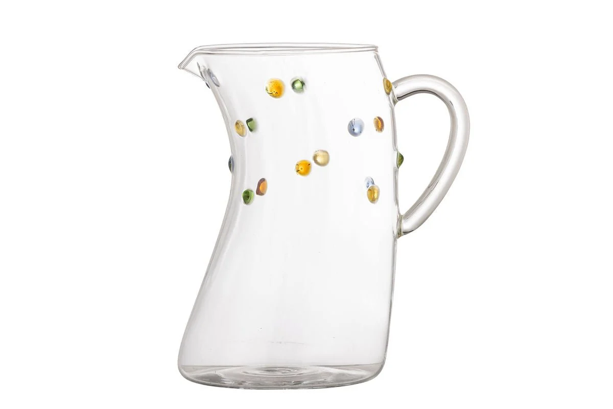 Krug Lumos – mundgeblasenes Glas mit farbigen Akzenten
