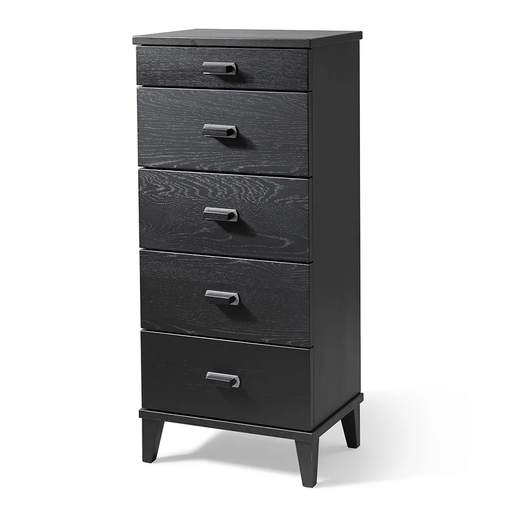 Malva Kommode H94 W40 Eiche schwarz gebeizt