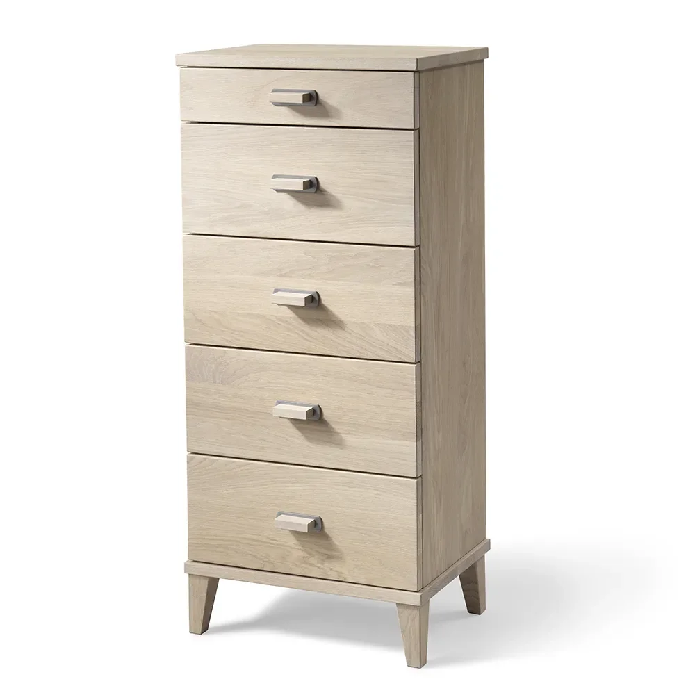 Malva Kommode H94 W40 Eiche weiß geölt