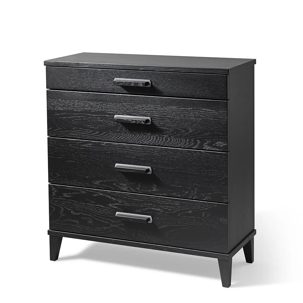 Malva Kommode H76 B70 Eiche schwarz gebeizt