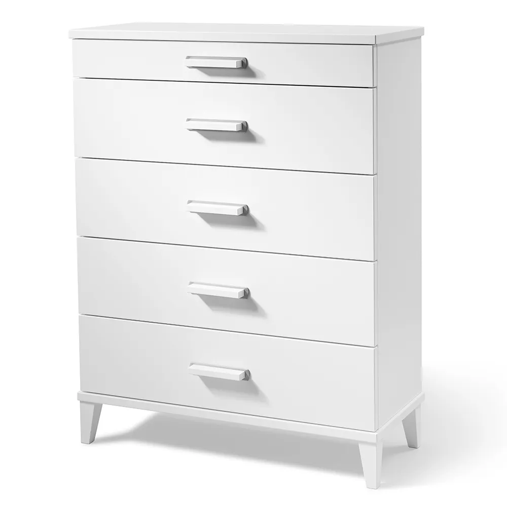 Malva Kommode H94 B70 Weiß lackiert