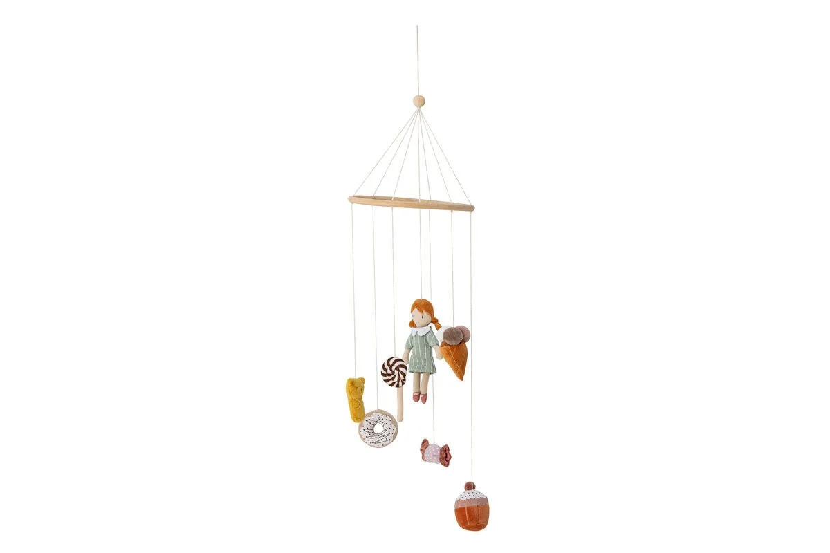Kinderzimmer-Mobile Sami - mit Bonbon-Details für Babybett oder Wickeltisch