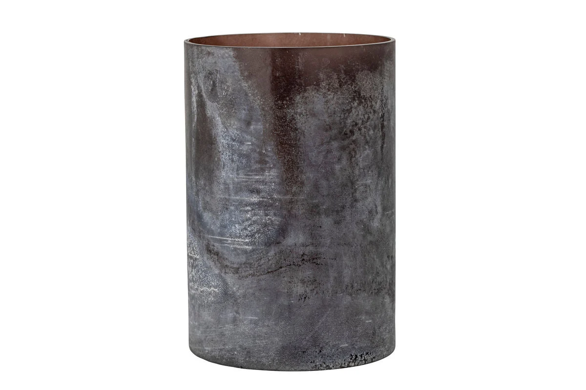 Kerzenhalter „Wikki“ – Glas in Braun