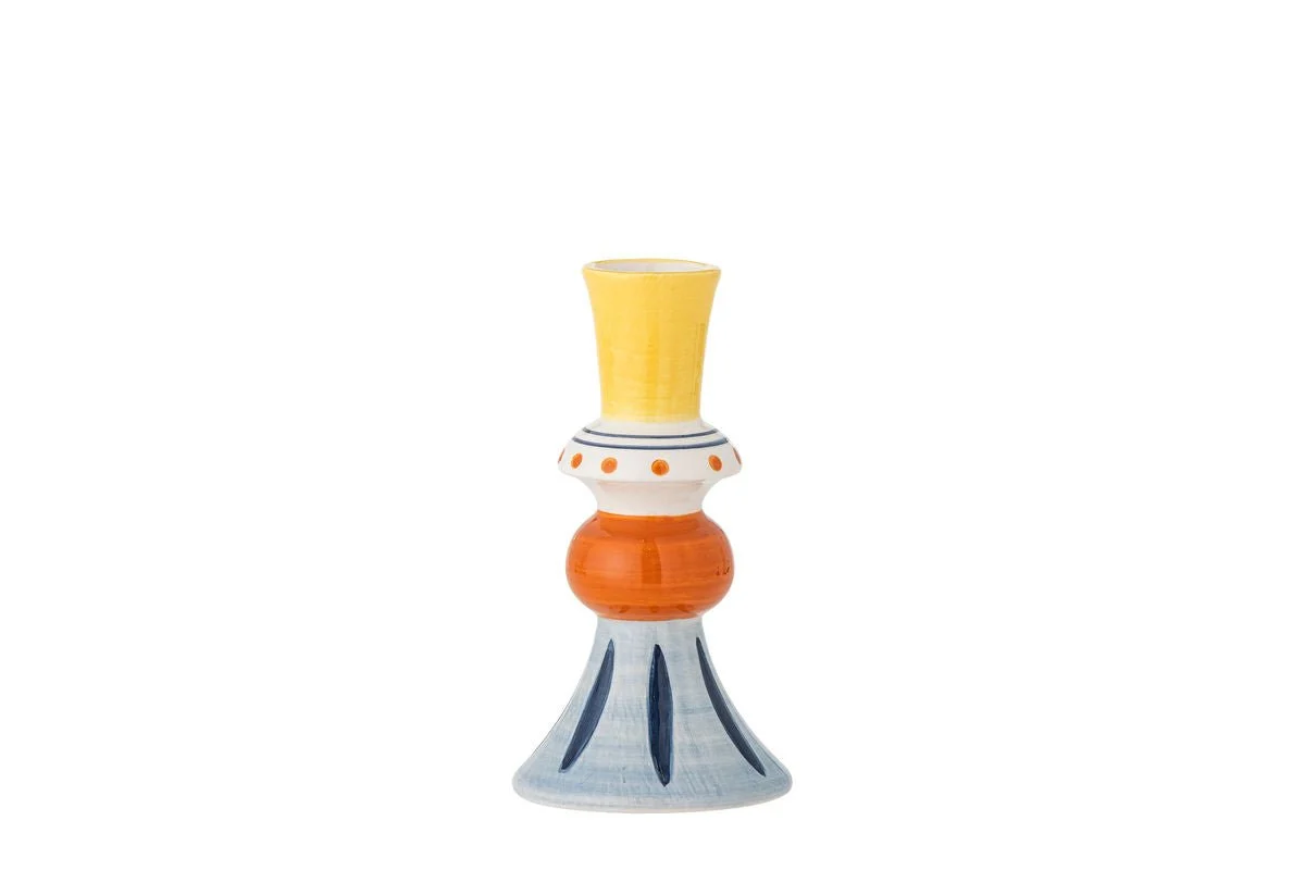 Vase "Kalibri" - bunte Stein Vase