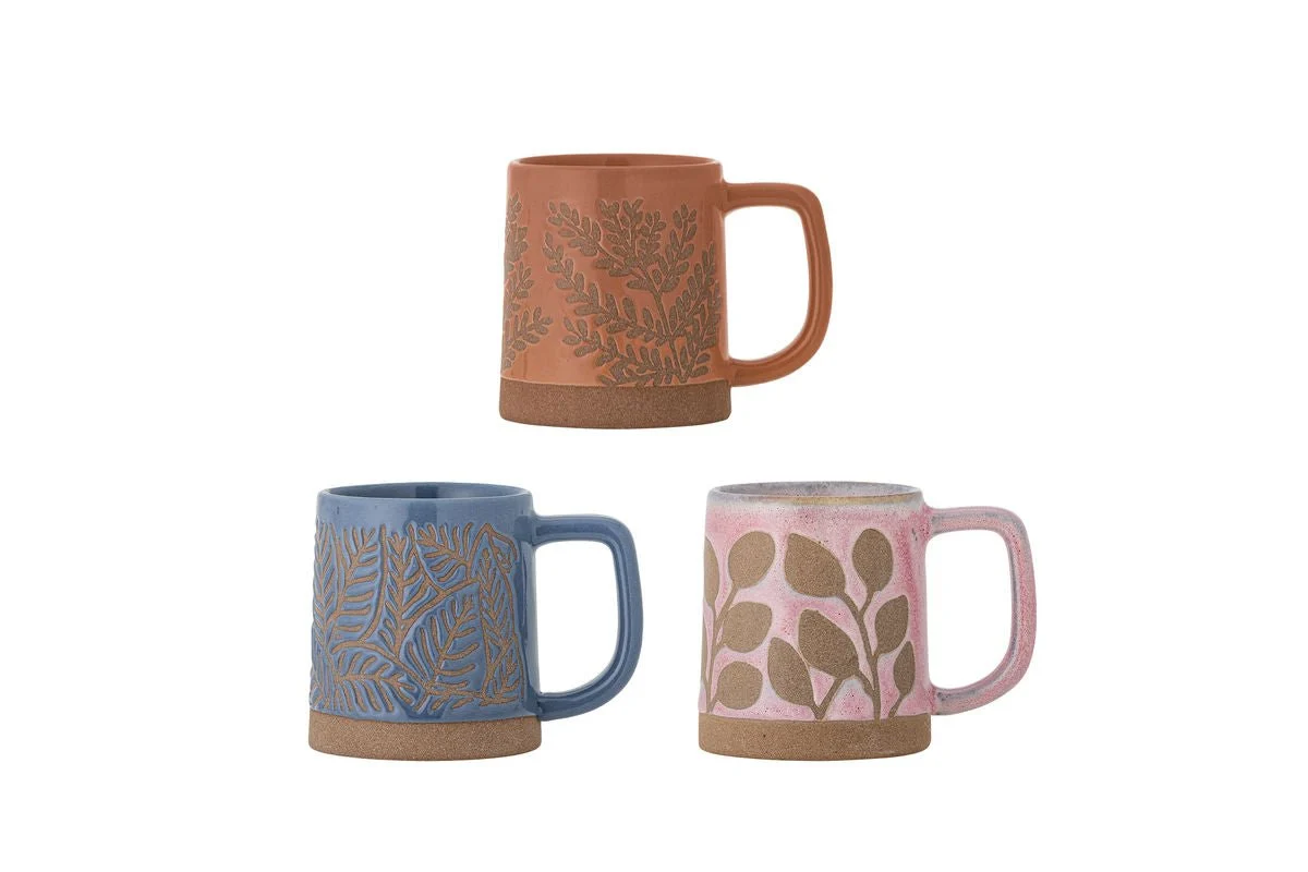 Becher Opéra - aus Steingut gefertigt / 3er Set