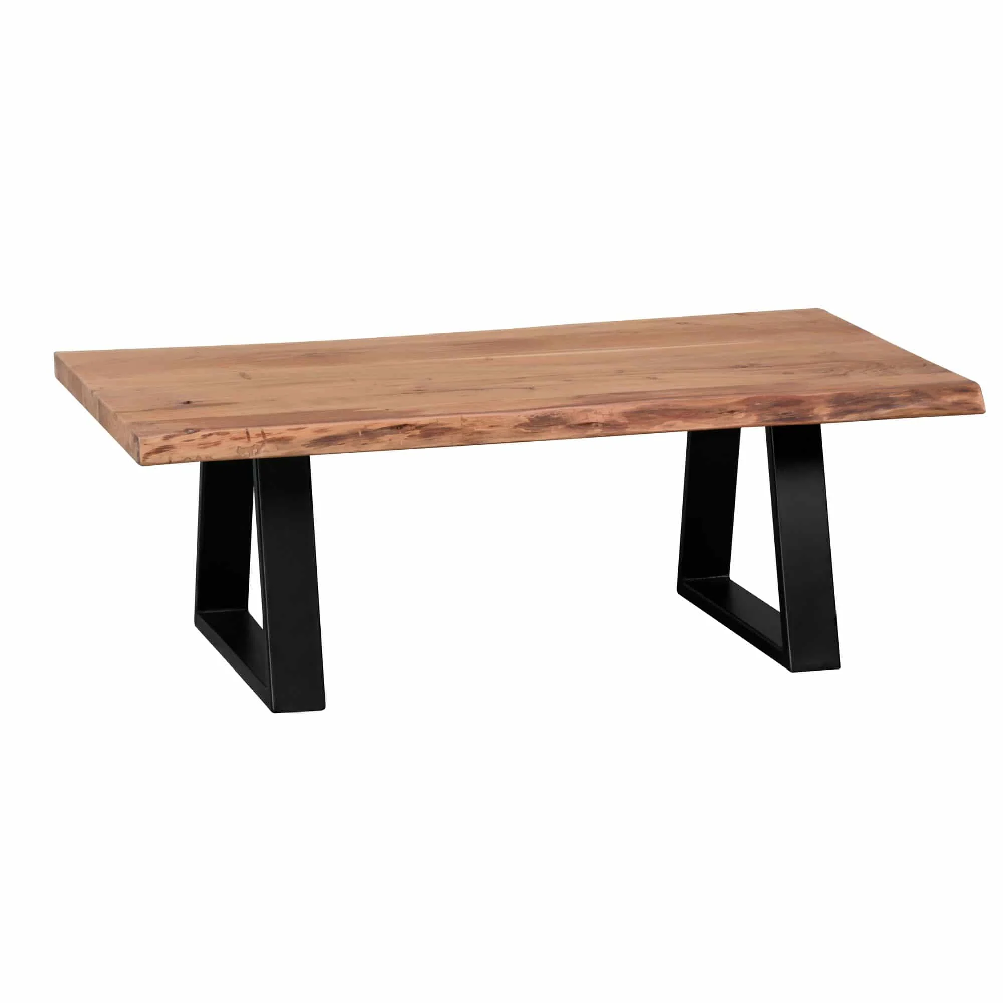 Wohnling Couchtisch Gaya 115 cm – Akazie Massivholz