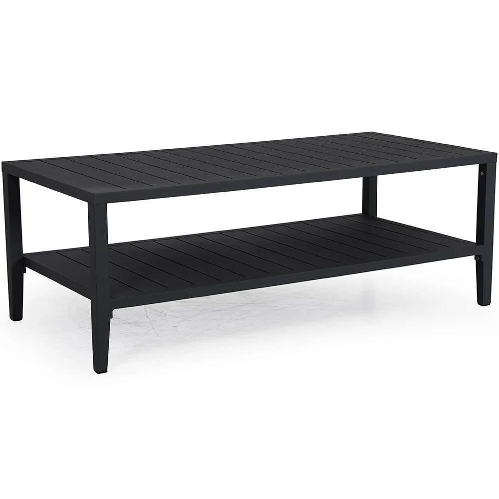 Chelles Couchtisch 65x143 cm schwarz