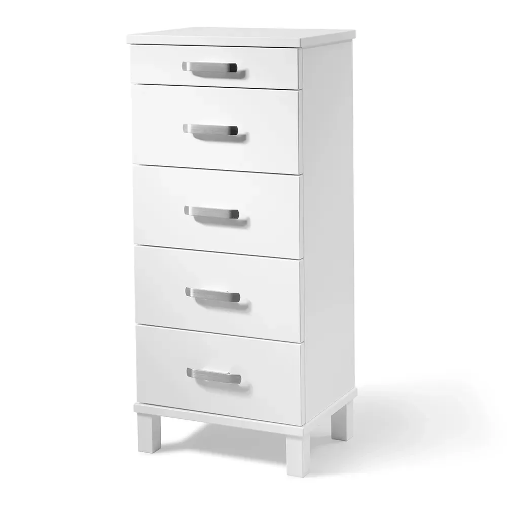 Nadja Kommode H93 B40 Weiß lackiert