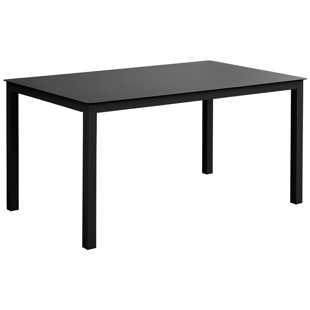 Rana Esstisch 90x150 cm schwarz