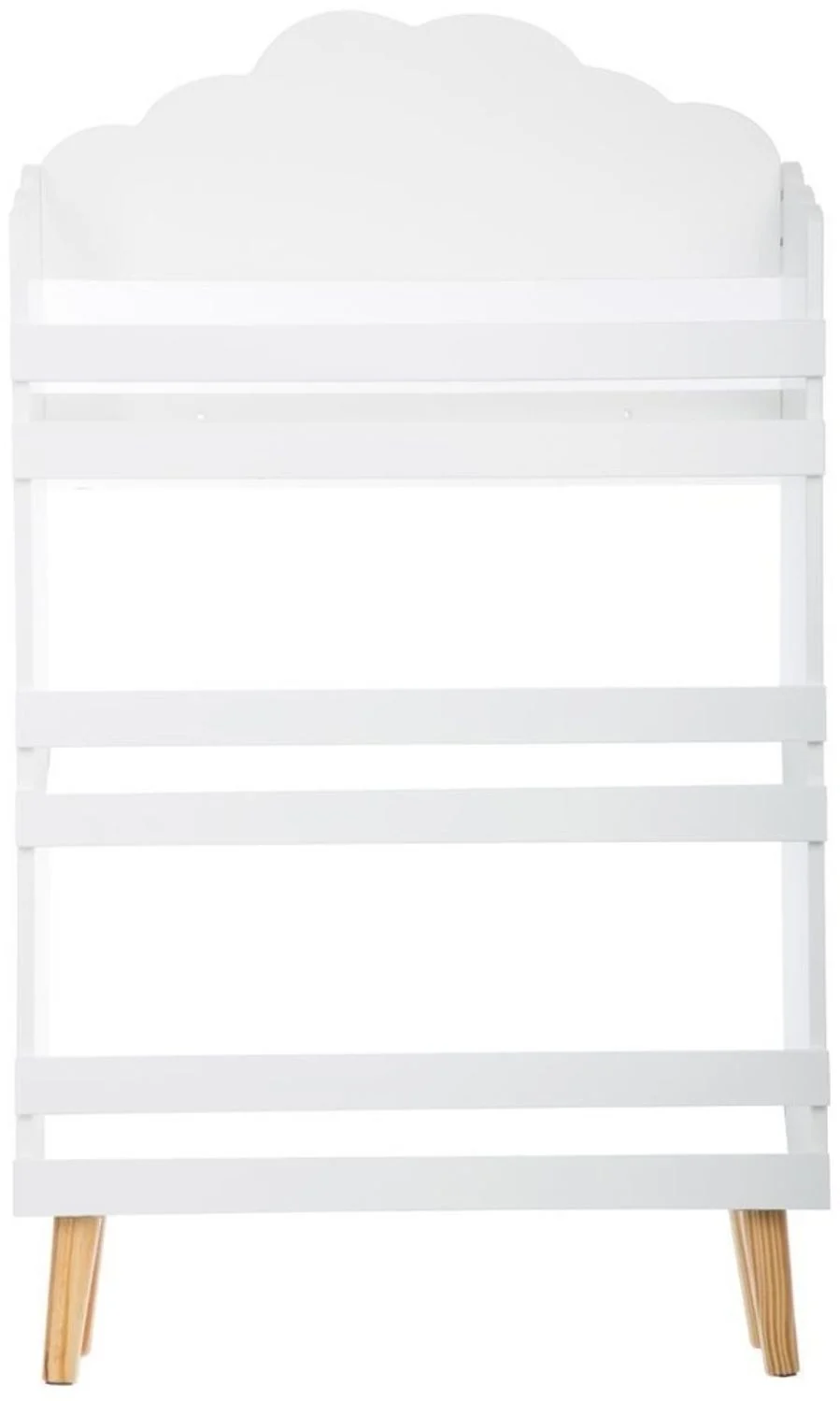 Atmosphera Kinderregal mit 3 Ebenen, 58 x 18 x 100 cm weiß