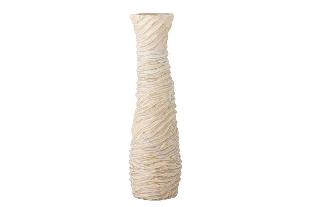 Vase „Naturaza“ – helles Steingut