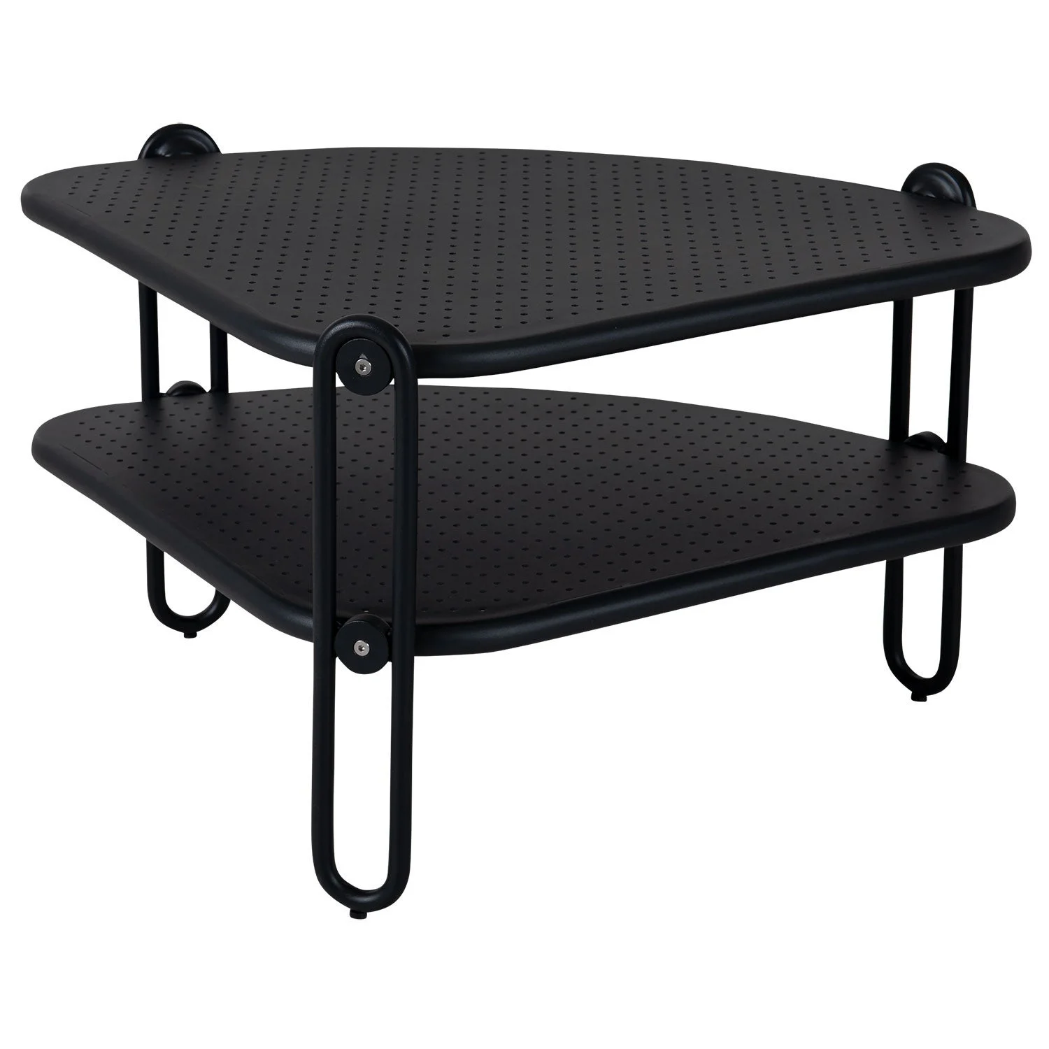 Lightning Couchtisch 60x60 cm schwarz