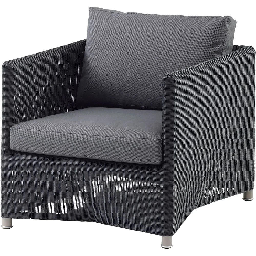 Diamond Lounge Chair Graphit