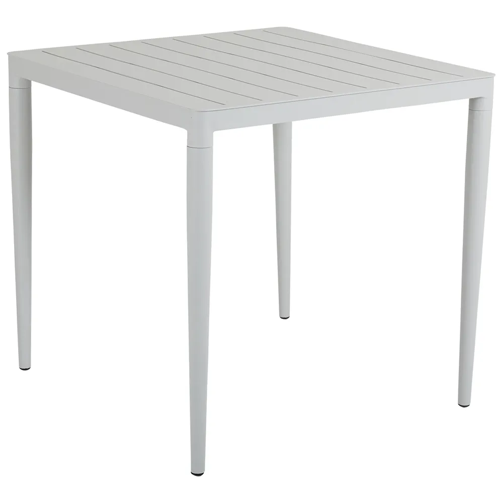 Bigby Esstisch 76x76 cm hellgrau