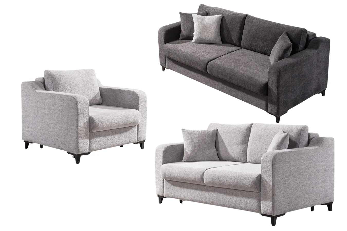 Transforma Sofa Set – Mit Bettfunktion