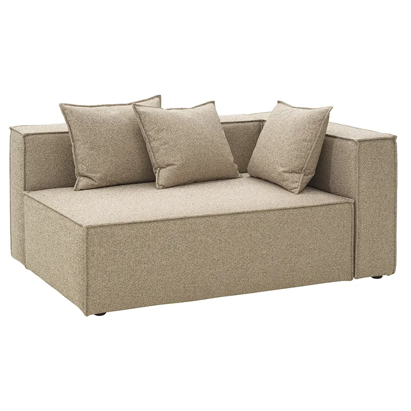 Muki endstücke links Light taupe