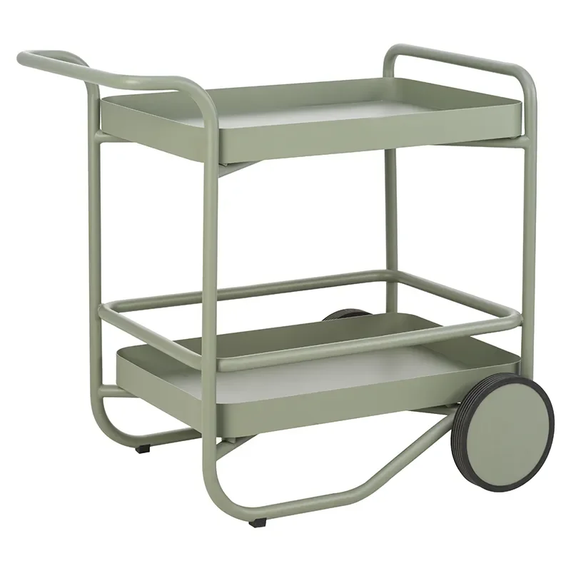 Trolly servierwagen Dusty green