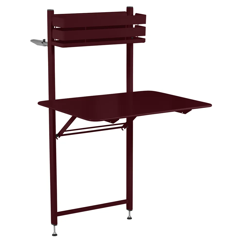 Bistro balkontisch 57 x 77 cm Black Cherry