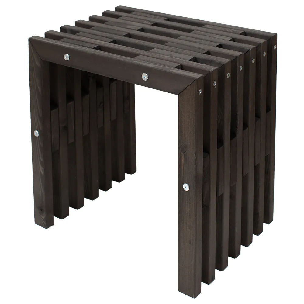 D-bench 45 cm Kiefer schwarz geölt