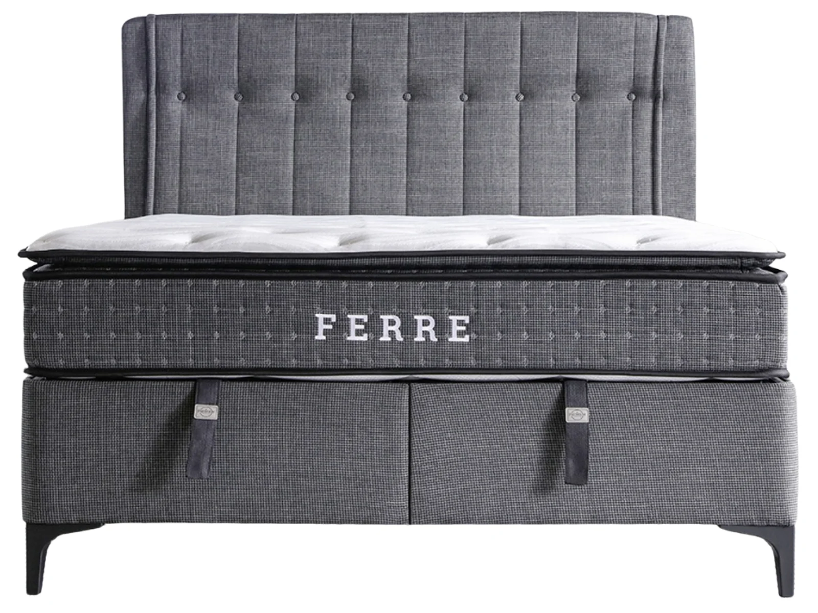 Ferre Bett Set mit Stauraum