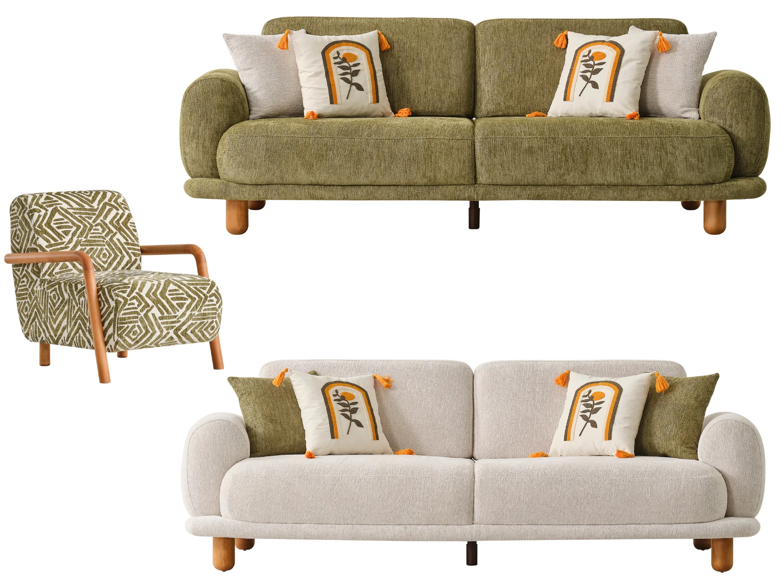 Freyza 2 Sofa Set