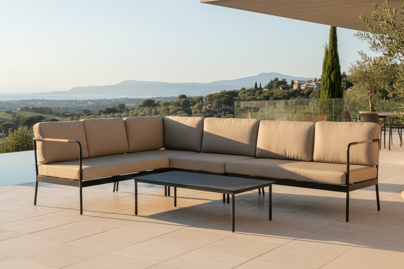 Garten Loungeset Auri – wetterfest für Garten & Terrasse