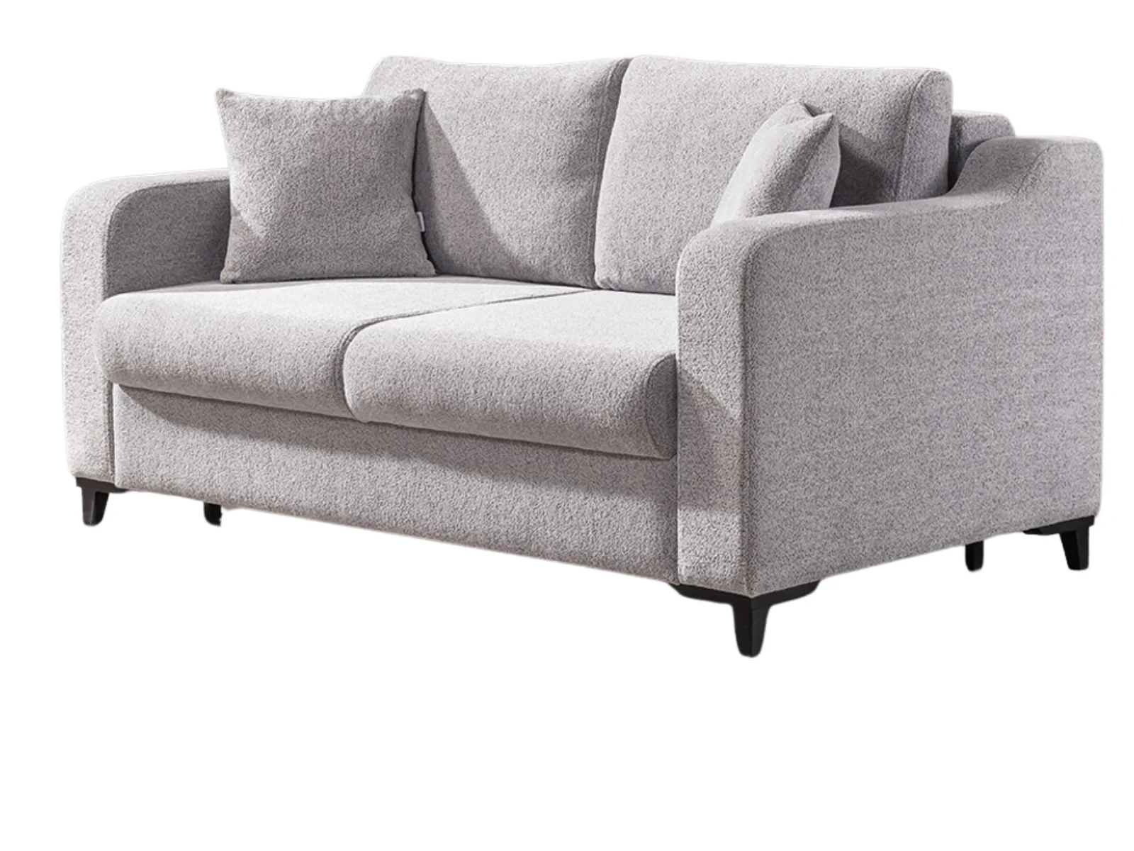 Transforma Sofa mit Bettfunktion – Hellgrau, kompakt & komfortabel
