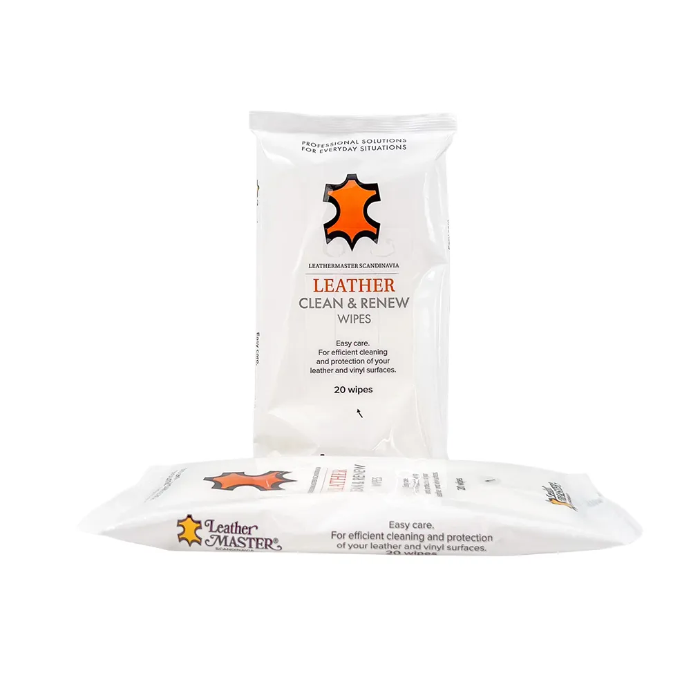 Leather Clean & Renew Wipes