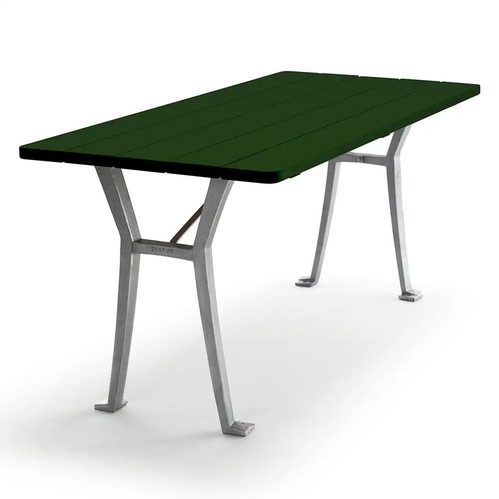 Lessebo Tisch / g:natur / b:grün lackiert. für Byarum
