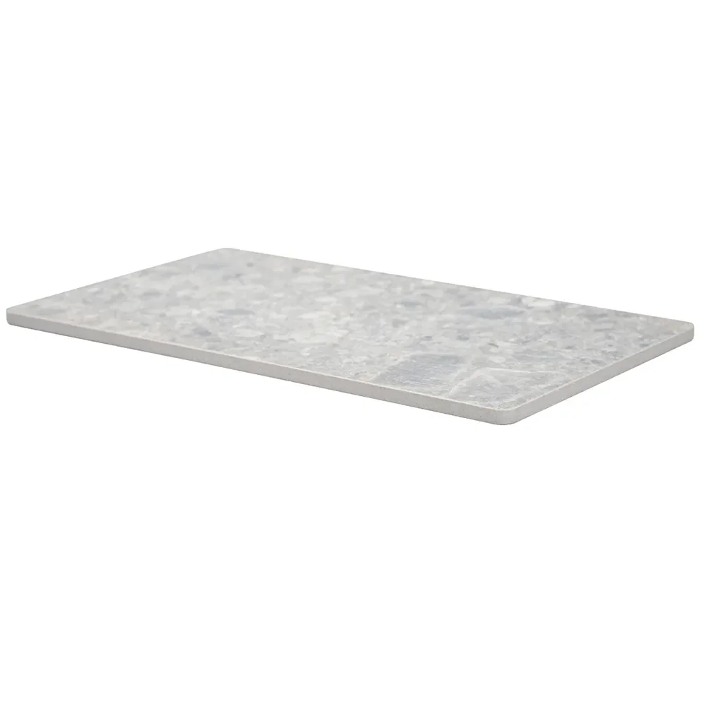 Tischplatte 83x47 cm Multi colour Keramik