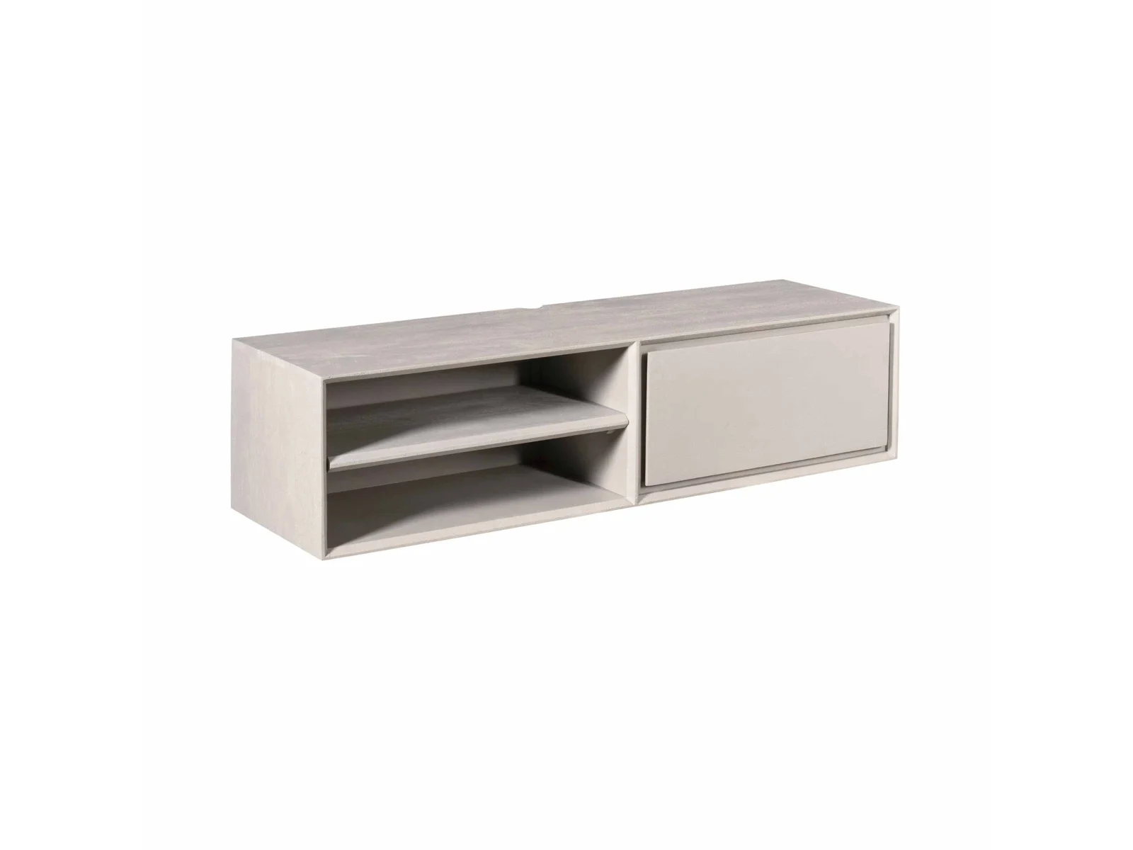 TV-Board Amoria Mangoholz Massiv Sand / Schwebend