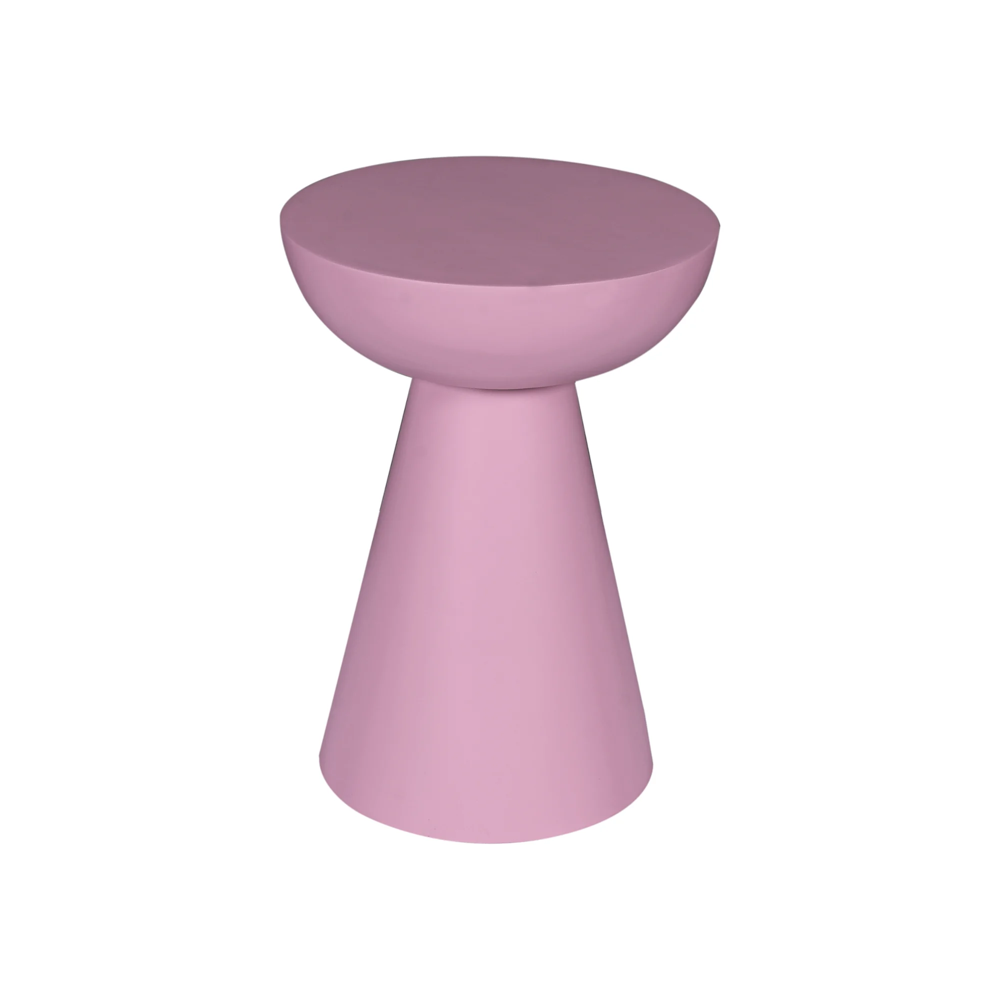 Beistelltisch Newo Mangoholz Blau Grün Rosa rund 30x30x42 cm