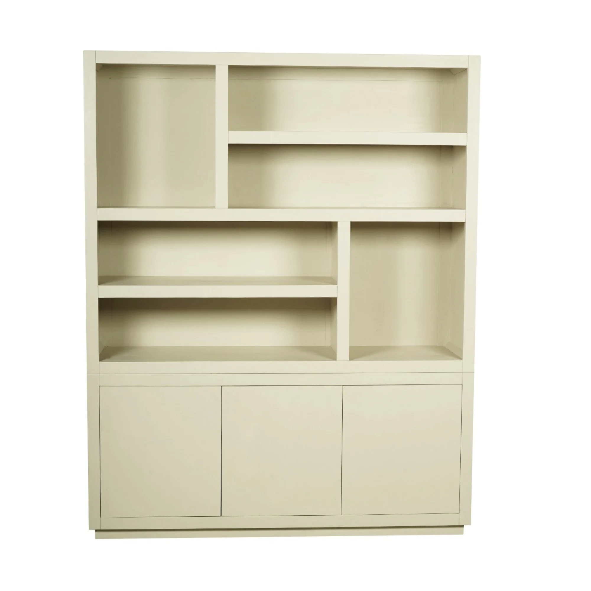 Regal Leuven XL Sand Mangoholz Sand 160 x 45 x 200 cm