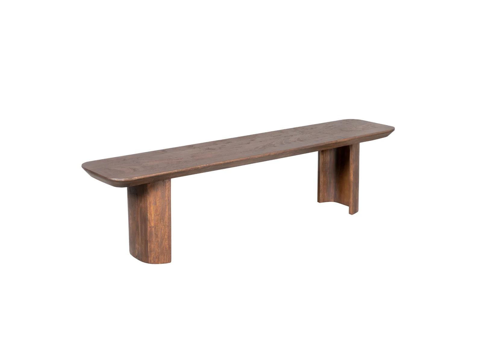 Esszimmerbank Marlen Massivholz Mango Braun 180×38 cm