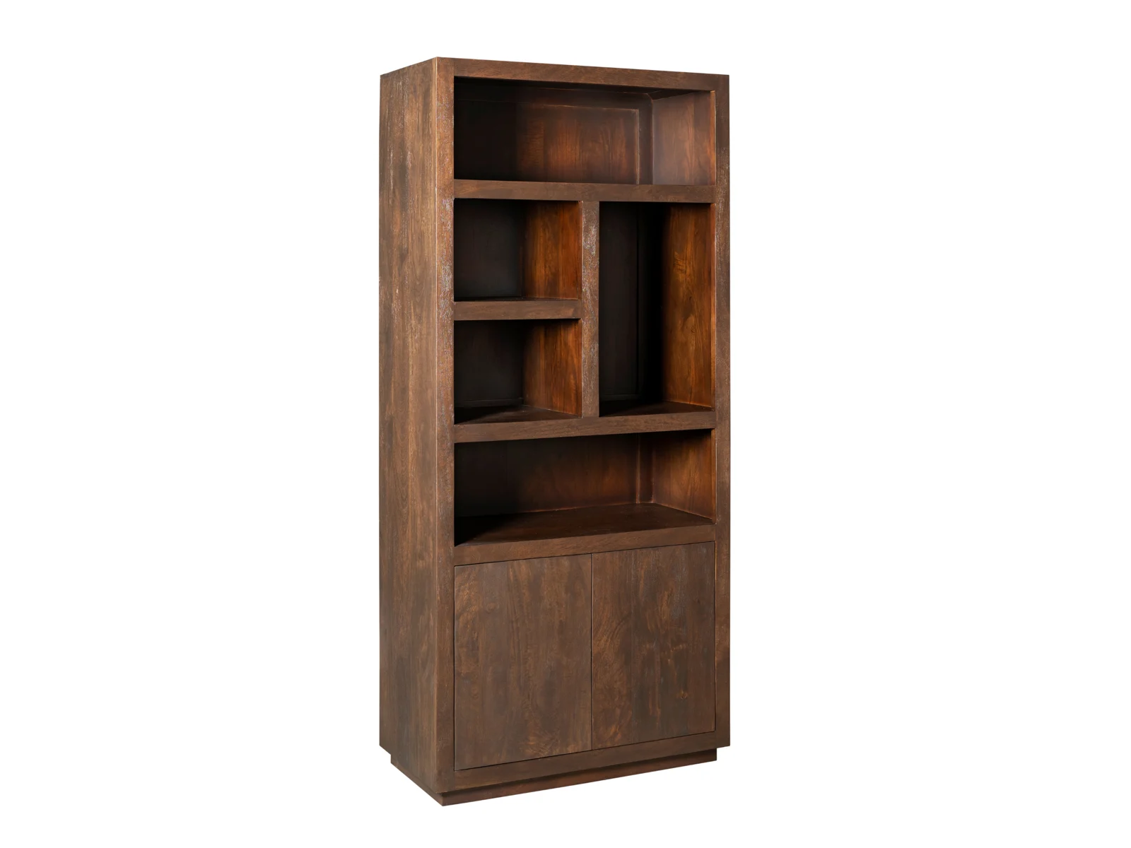 Leuven Boxschrank Mangoholz Braun 90×45 / 160×45
