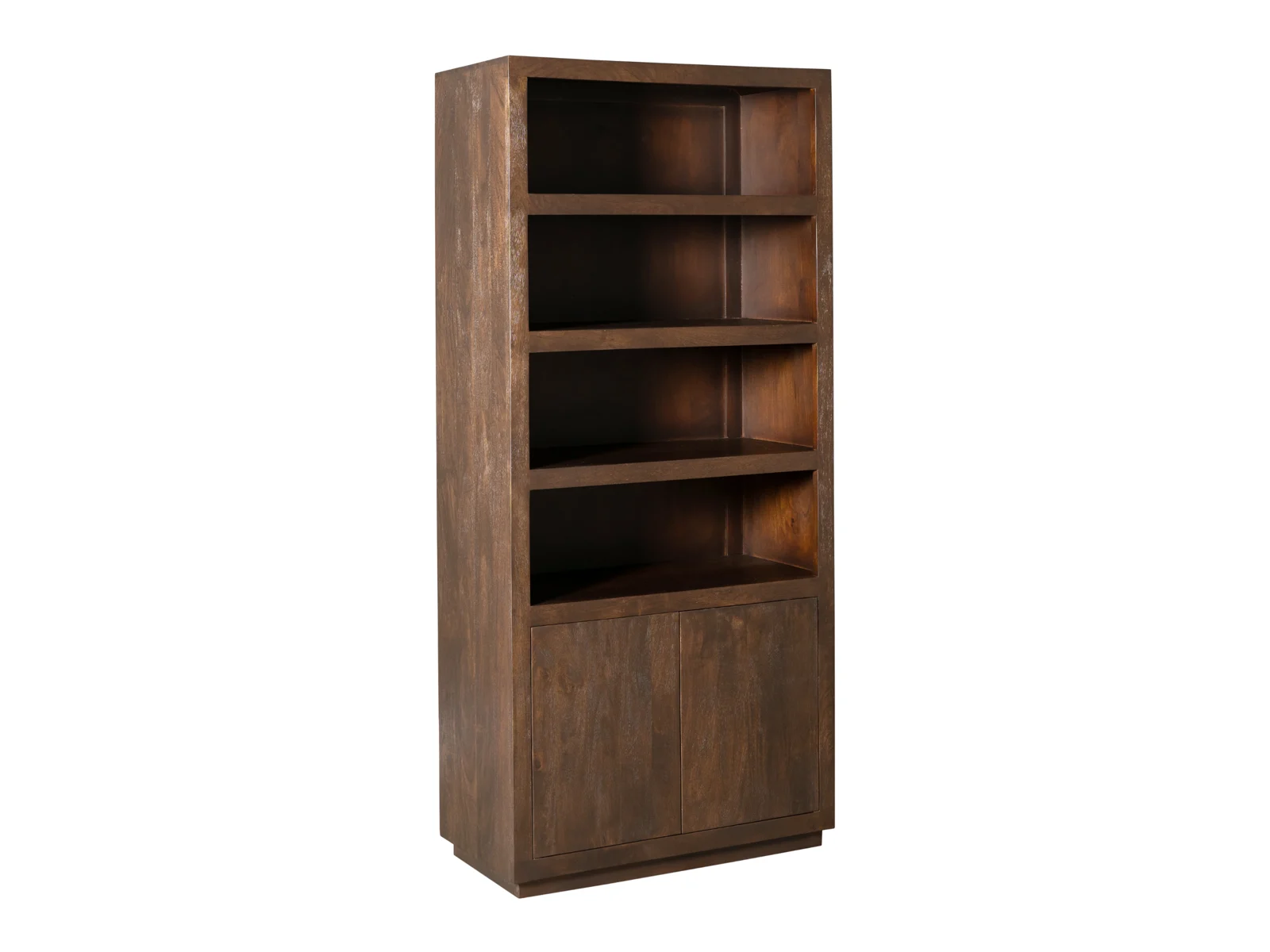 Bookcase Leuven Brown Mangoholz