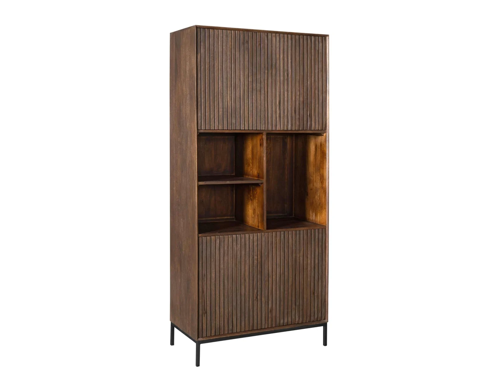 Dimora Boxschrank Mangoholz Braun 90×45 / 135×45