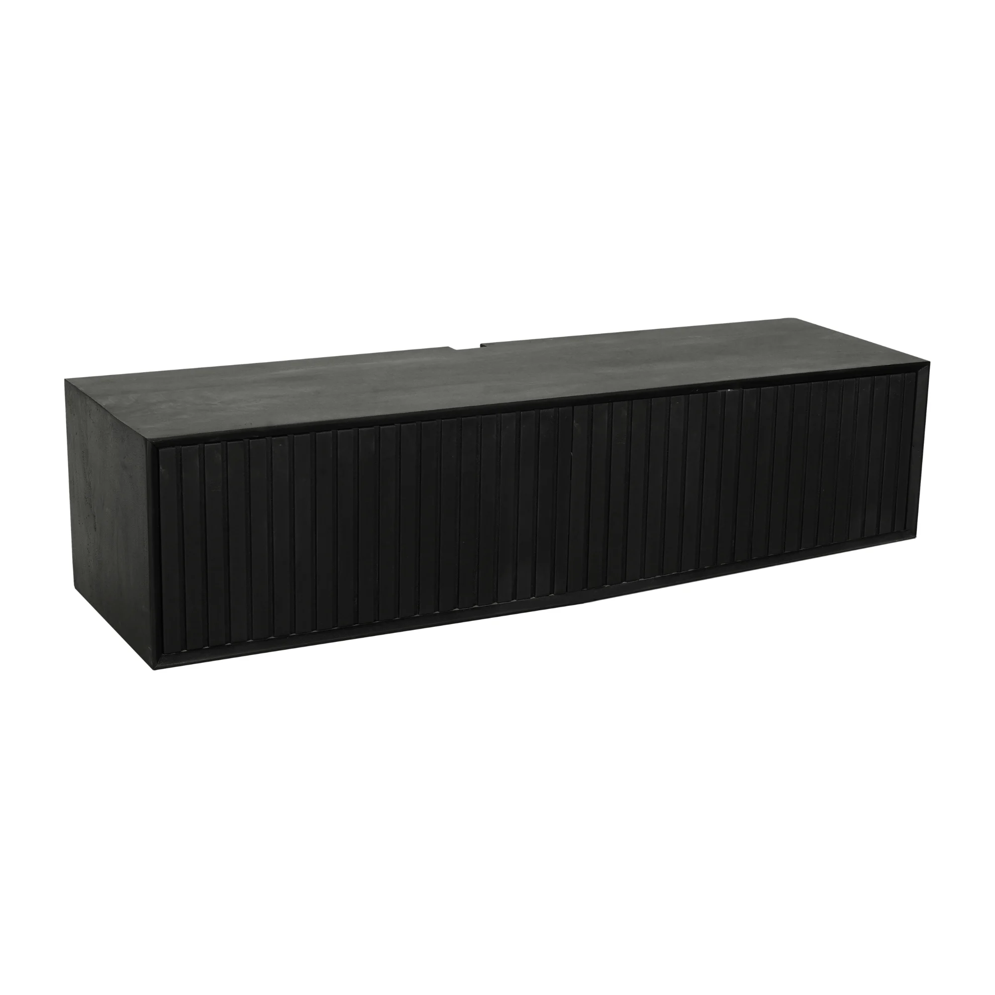 Dimora TV-Lowboard Mangoholz Schwarz