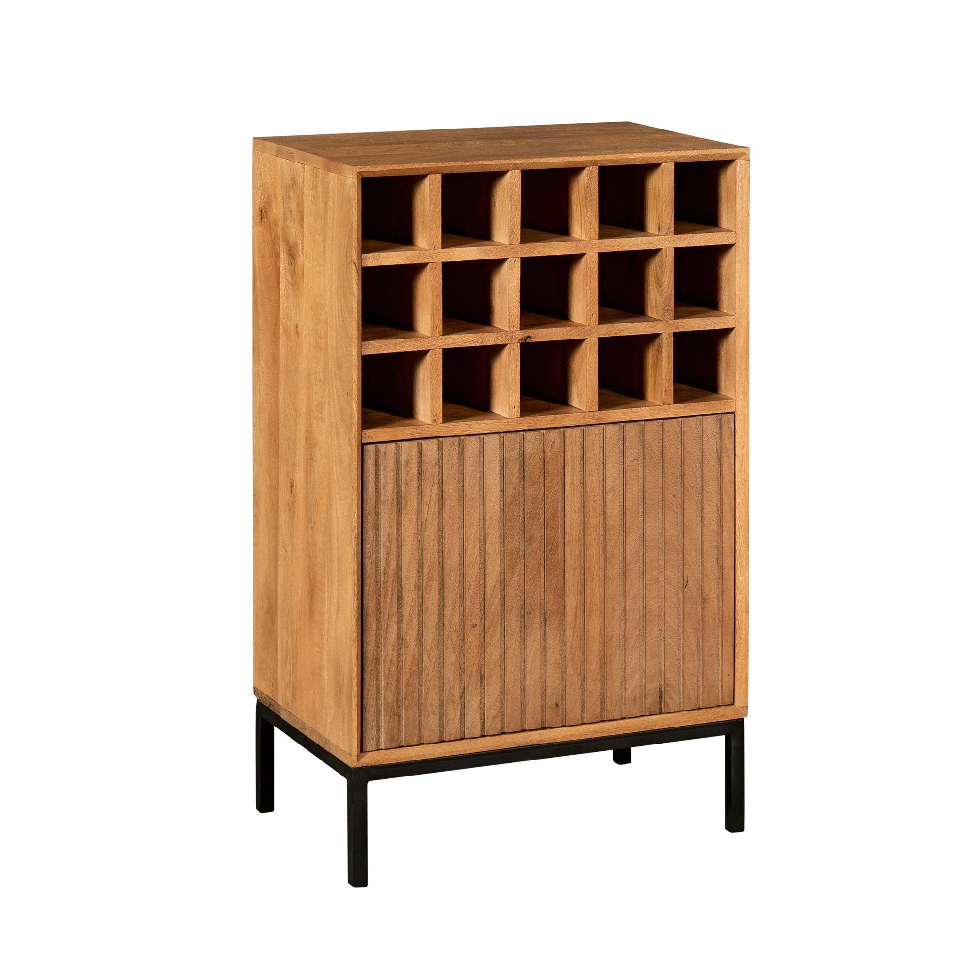 Dimora Weinschrank Mangoholz Natural