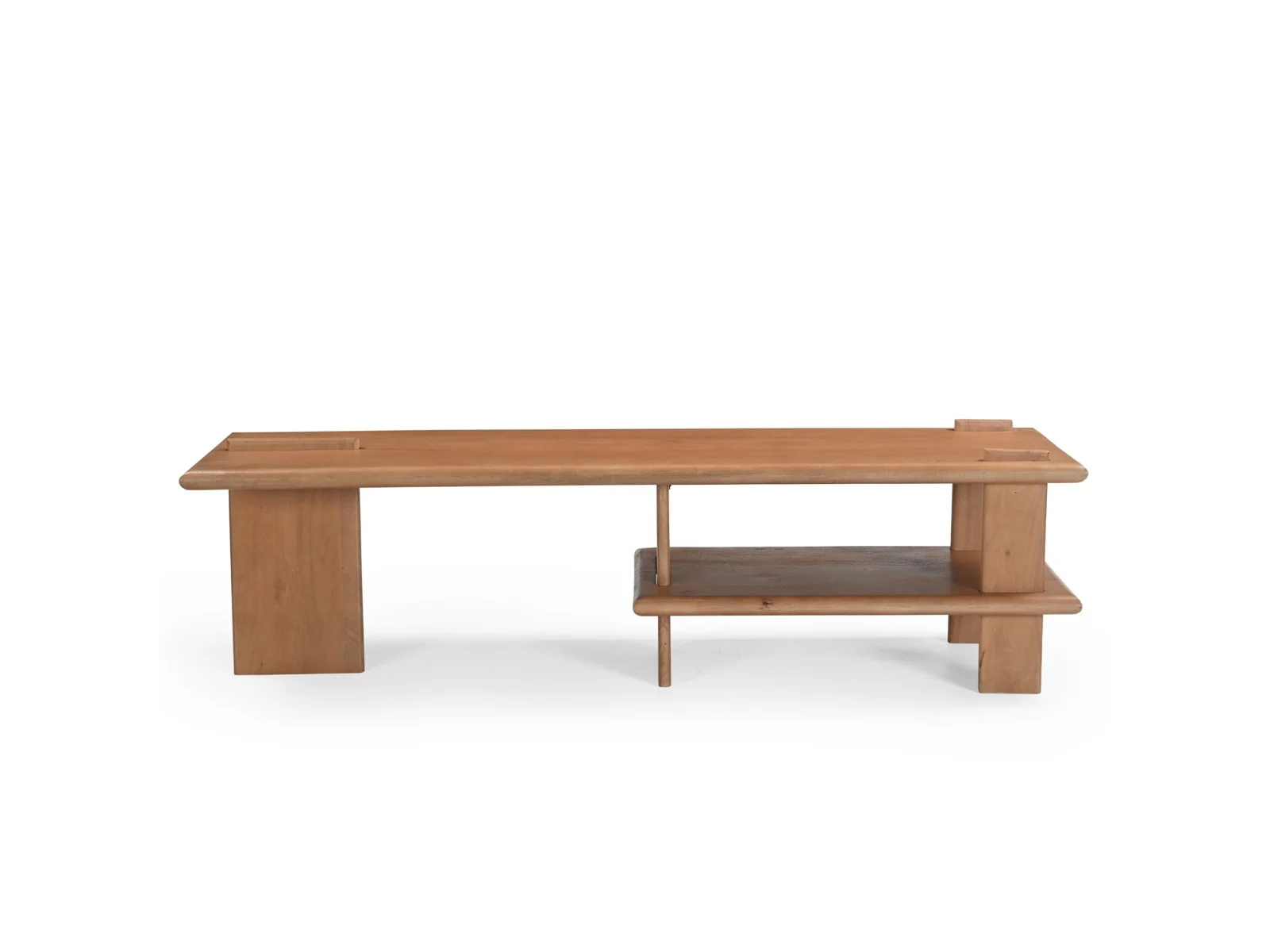 TV-Möbel Arona Mangoholz Natur 160×45 cm