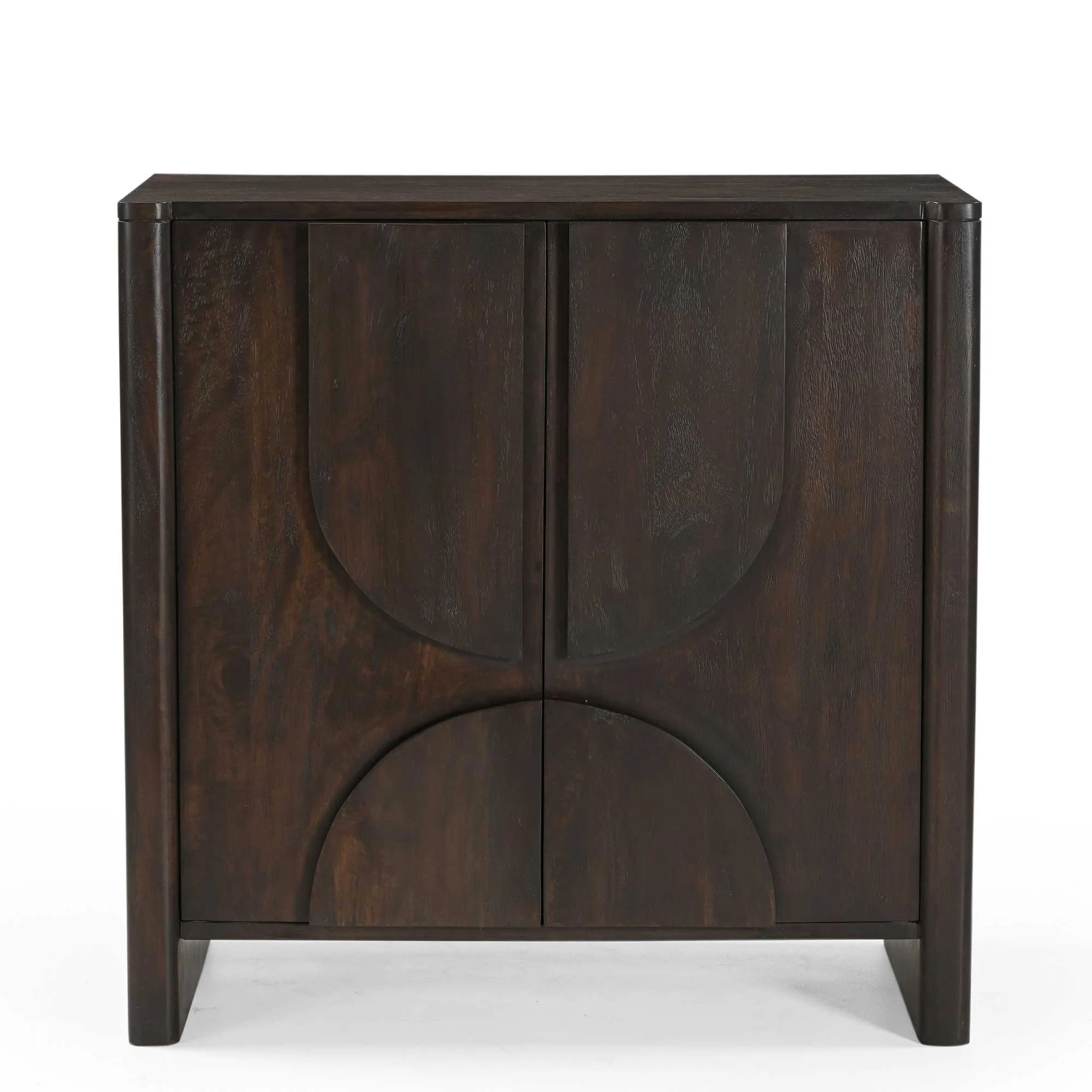 Zania Kabinett Mangoholz Braun (80×40 cm / 95×40 cm)