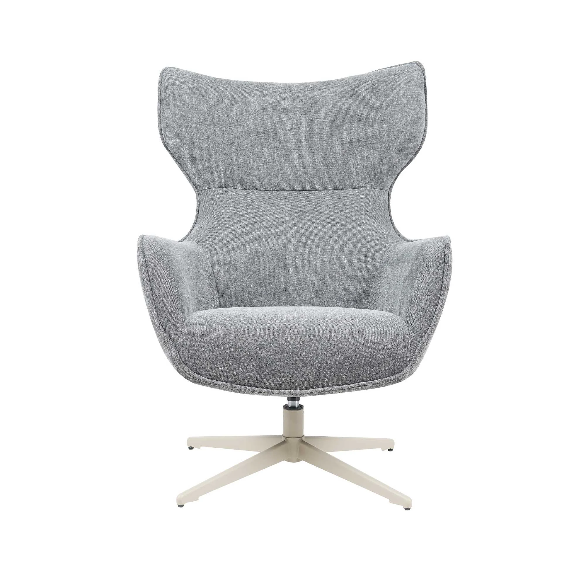 Sessel Julia Stoff Taupe Anthrazit Maße ca 76 x 78 x 102 cm
