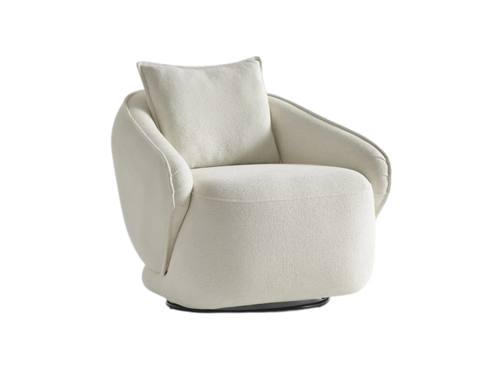 Sessel Safir Stoffbezug Creme