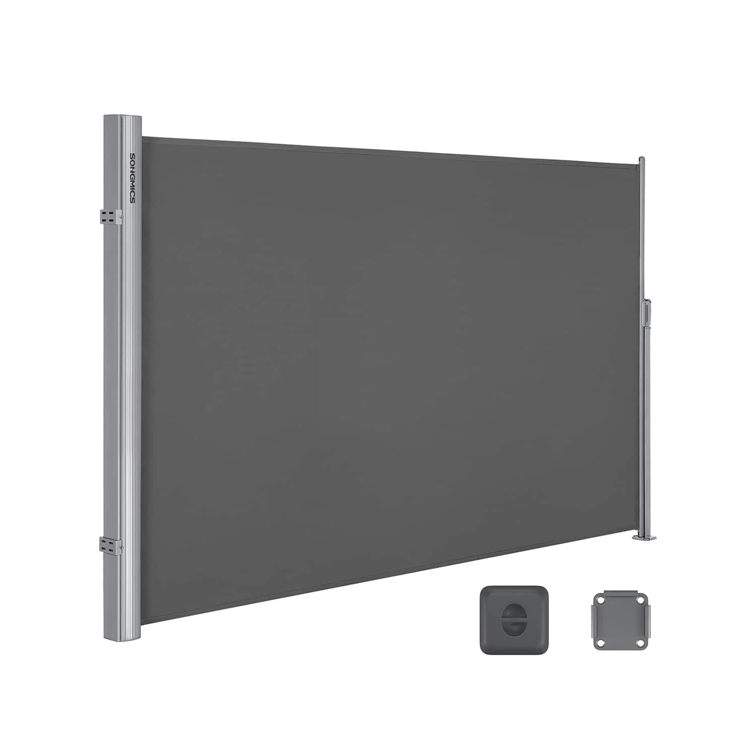 Seitenmarkise 200 x 350 cm Anthrazit